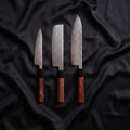 Samidare Knife Trio (Gyuto, Nakiri & Petty)